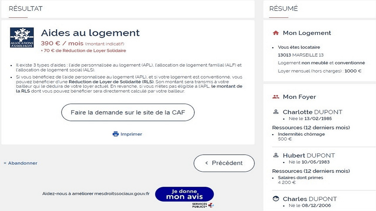 Mes droits sociaux